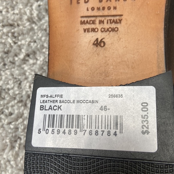 NWT Ted Baker London Alffie Leather Loafer - Picture 6 of 9